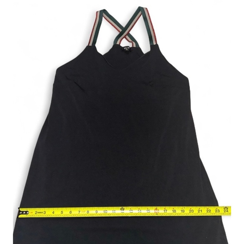 Saint + Sofia Black‎ Organic Cotton Maxi Dress Women's Size 12 UK 16 EU XL - Picture 9 of 14